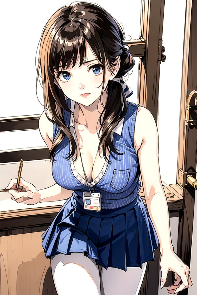AI生成美女~As D-謝罪は常識であるとき胸露出した！(道歉時露胸是常識！)