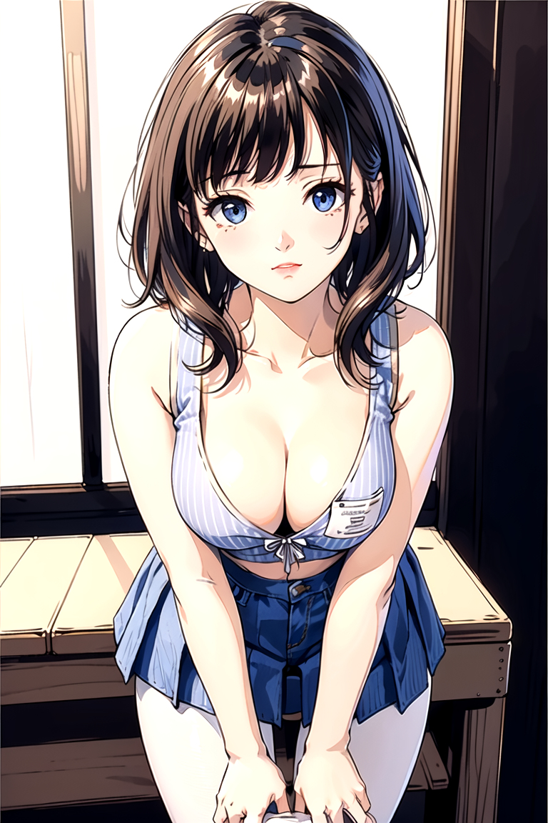 AI生成美女~As D-謝罪は常識であるとき胸露出した！(道歉時露胸是常識！)