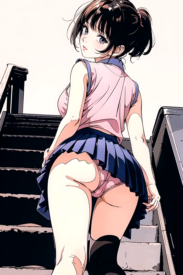 AI生成美女~As D-from_behind