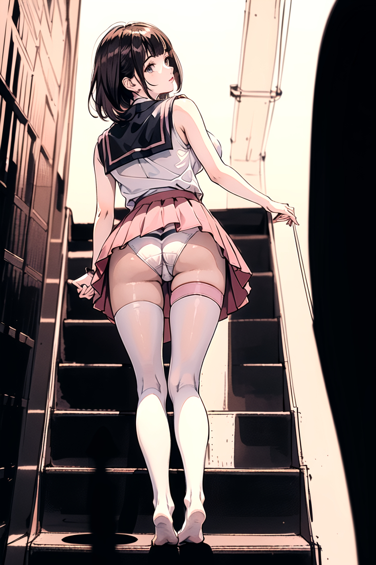 AI生成美女~As D-from_behind
