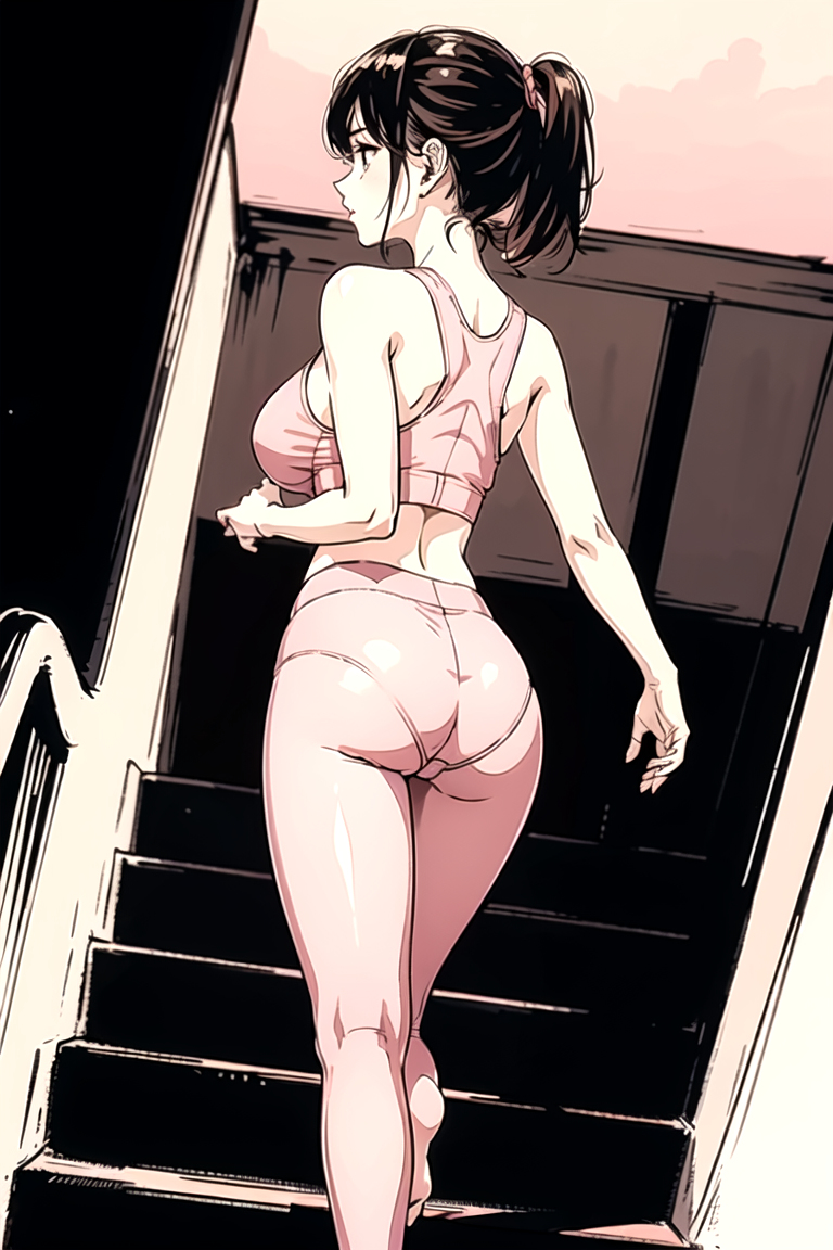 AI生成美女~As D-from_behind