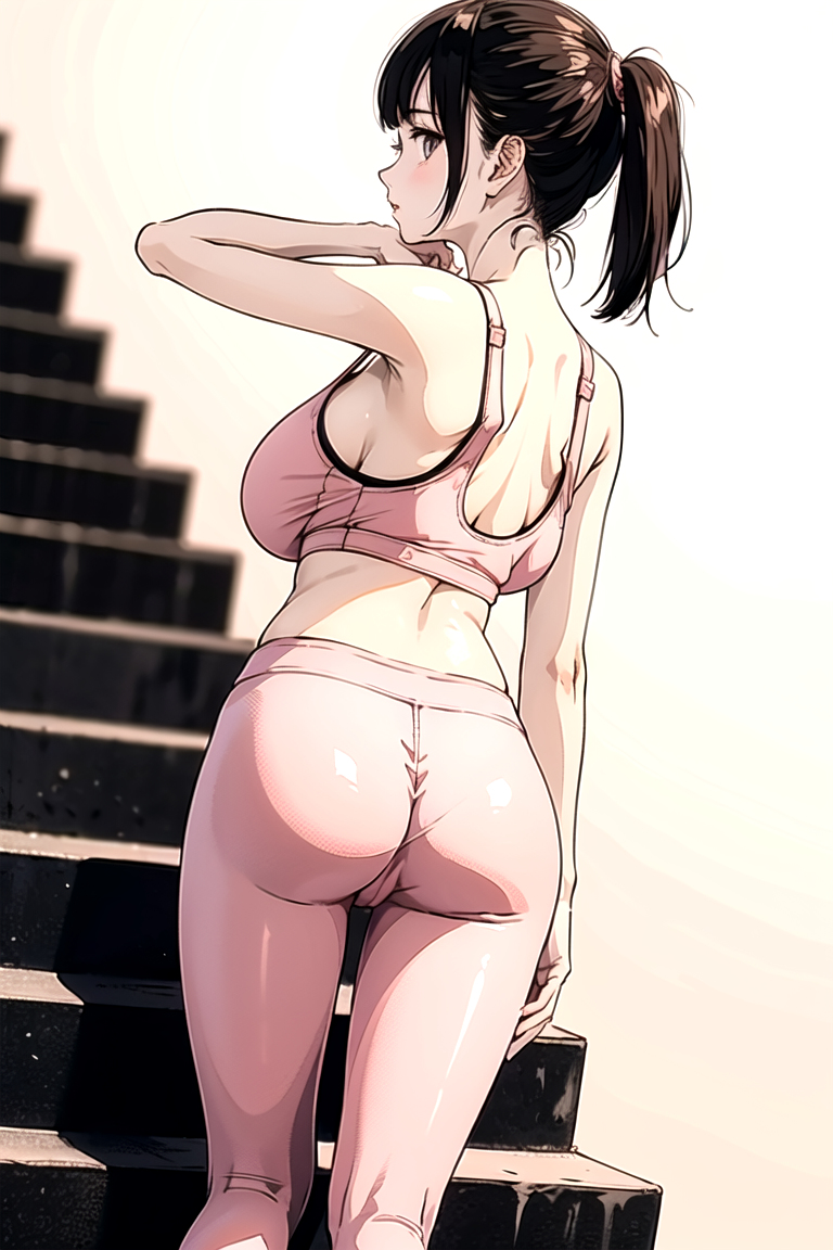 AI生成美女~As D-from_behind