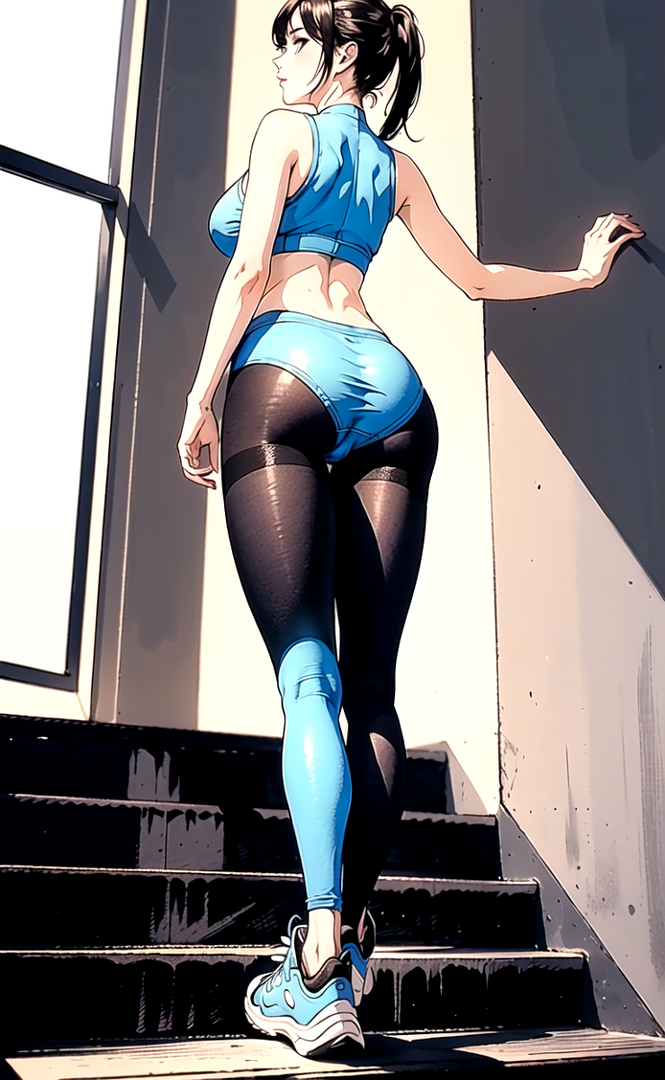 AI生成美女~As D-from_behind