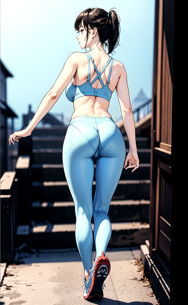 AI生成美女~As D-from_behind
