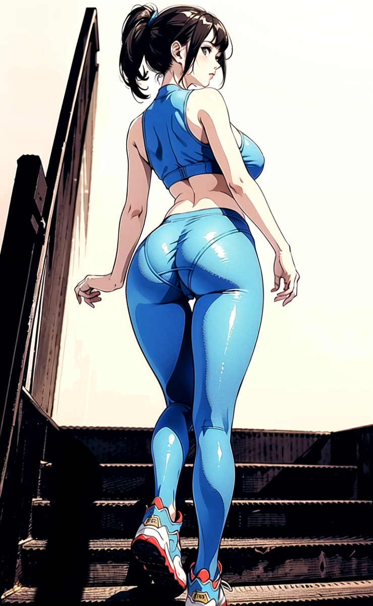 AI生成美女~As D-from_behind