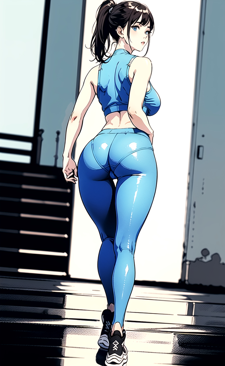 AI生成美女~As D-from_behind