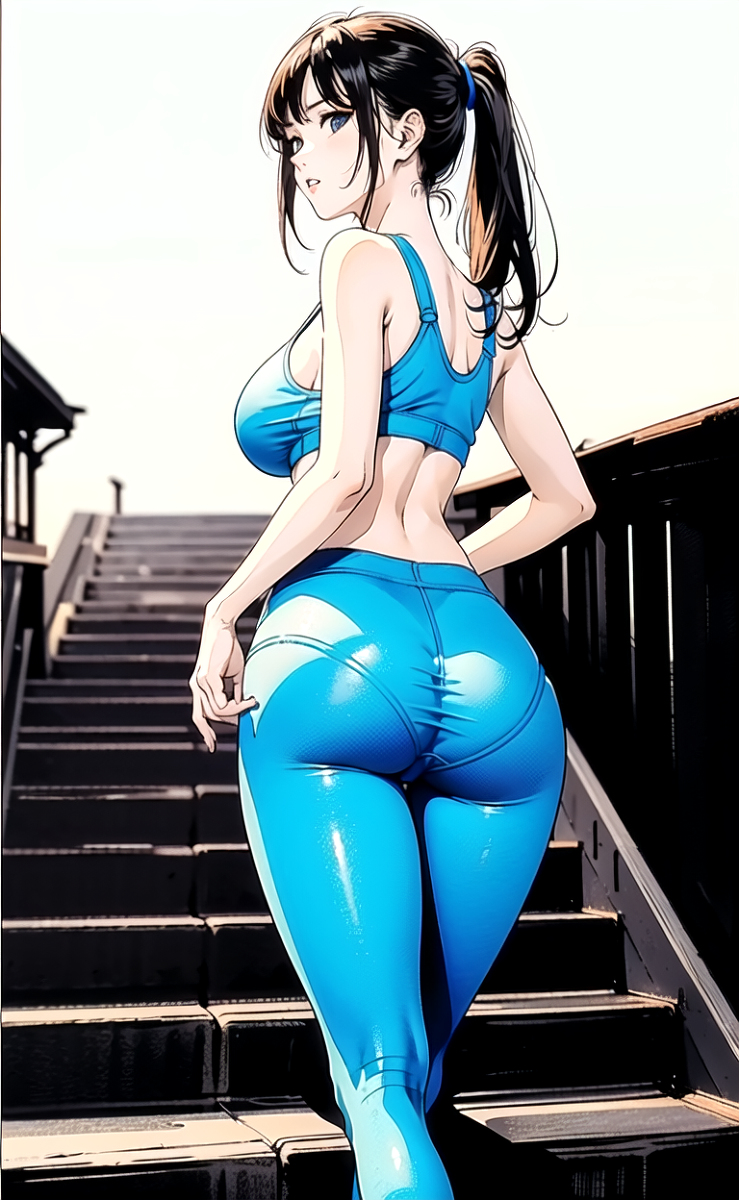 AI生成美女~As D-from_behind