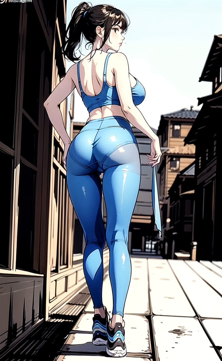 AI生成美女~As D-from_behind
