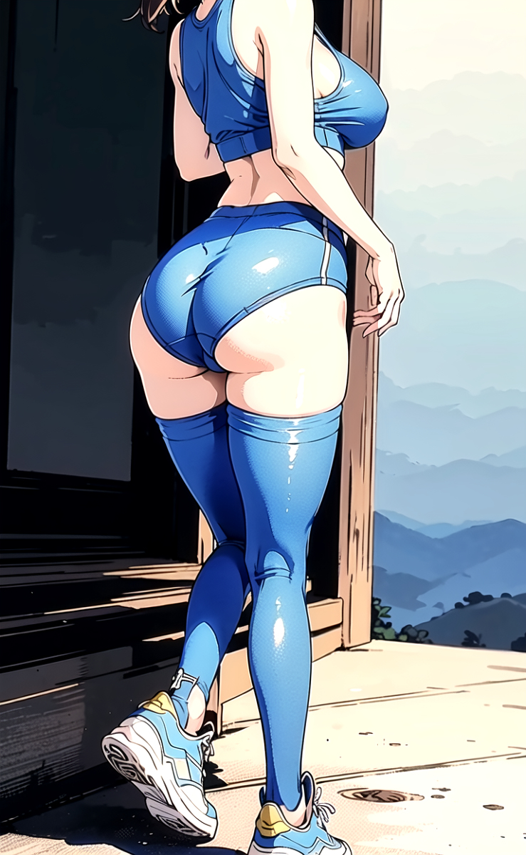 AI生成美女~As D-from_behind