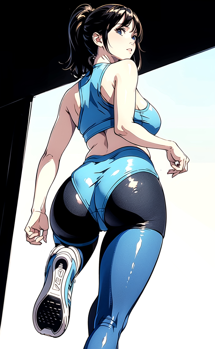 AI生成美女~As D-from_behind