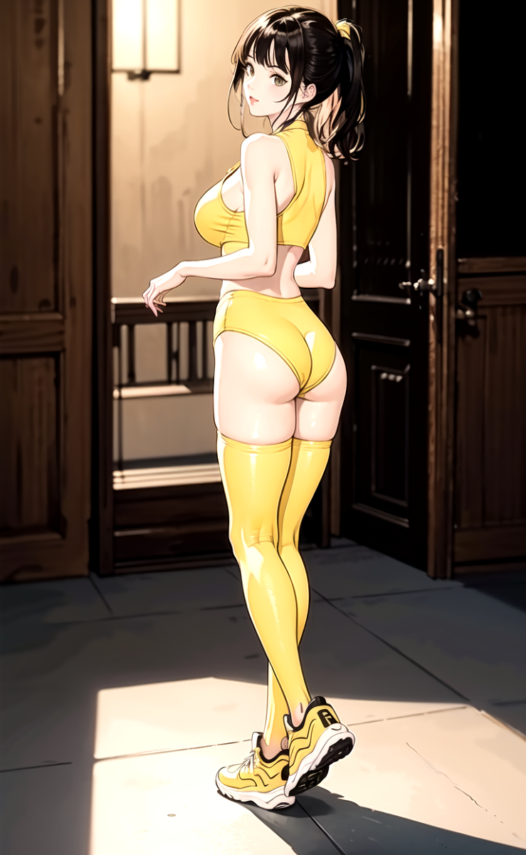 AI生成美女~As D-from_behind