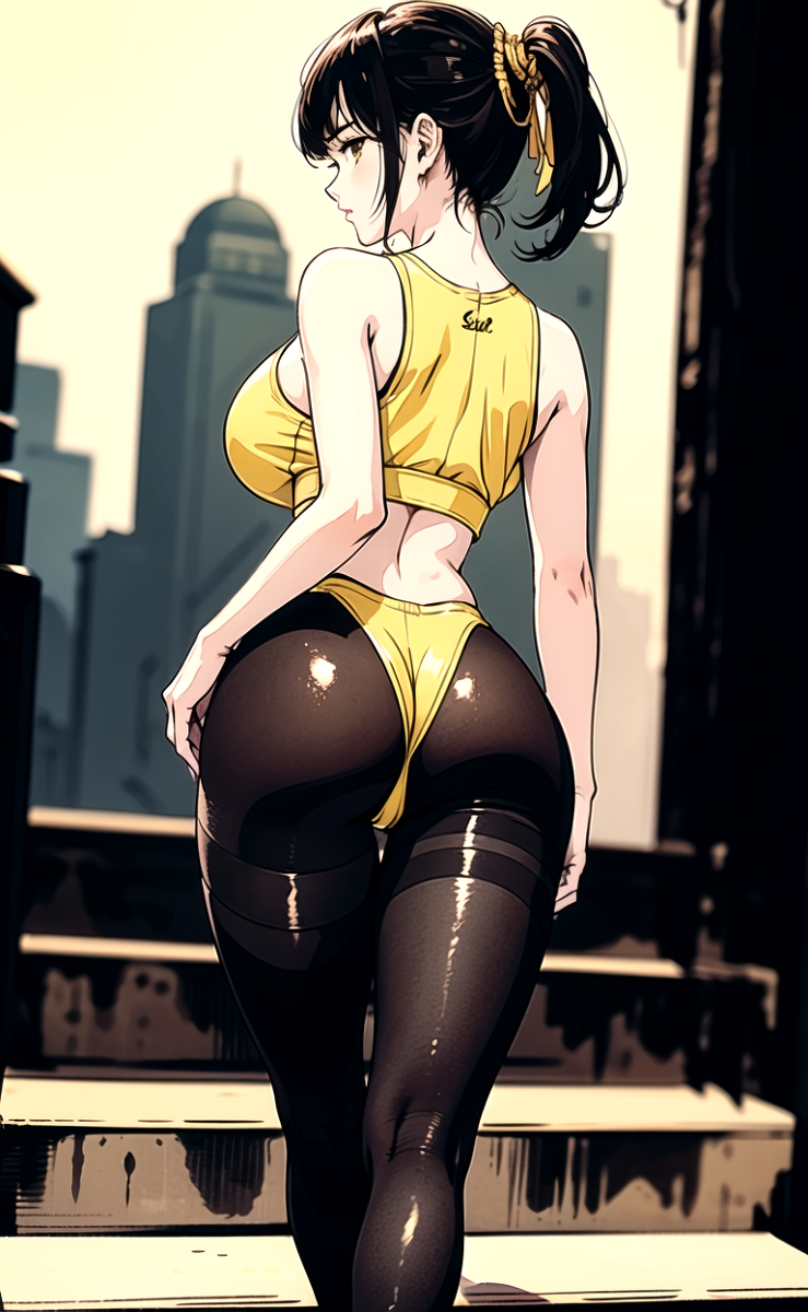 AI生成美女~As D-from_behind