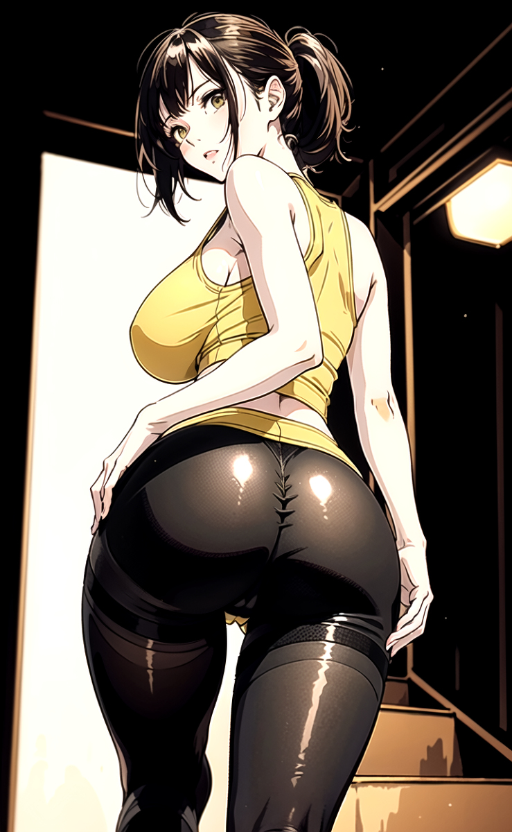 AI生成美女~As D-from_behind