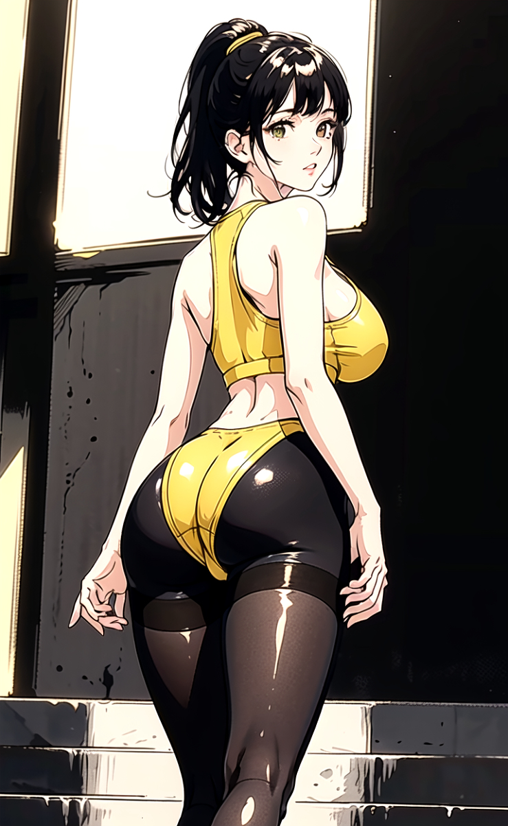 AI生成美女~As D-from_behind