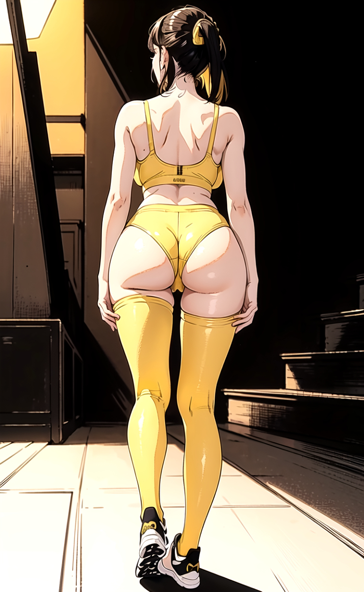 AI生成美女~As D-from_behind