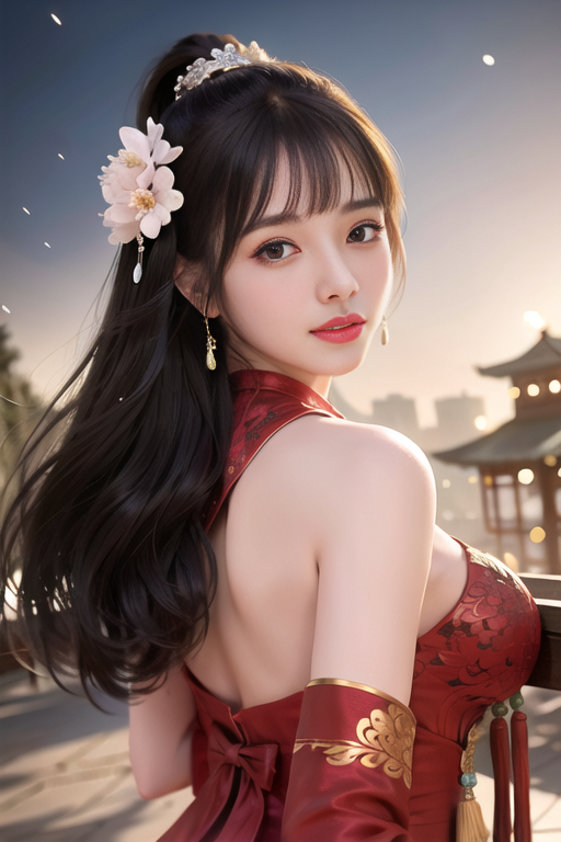 AI生成美女~As D-中國風