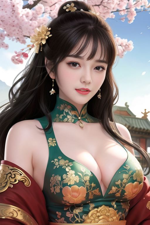AI生成美女~As D-中國風