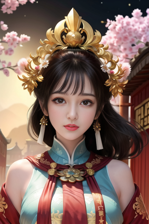 AI生成美女~As D-中國風