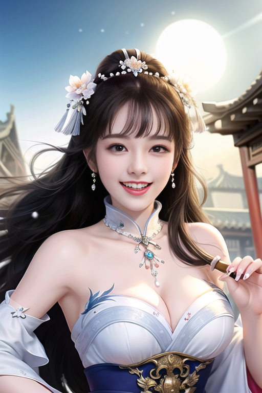 AI生成美女~As D-中國風