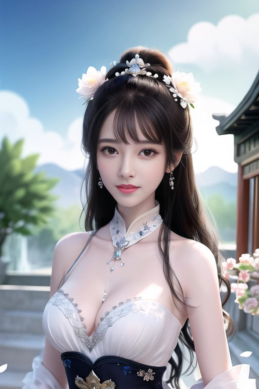 AI生成美女~As D-中國風