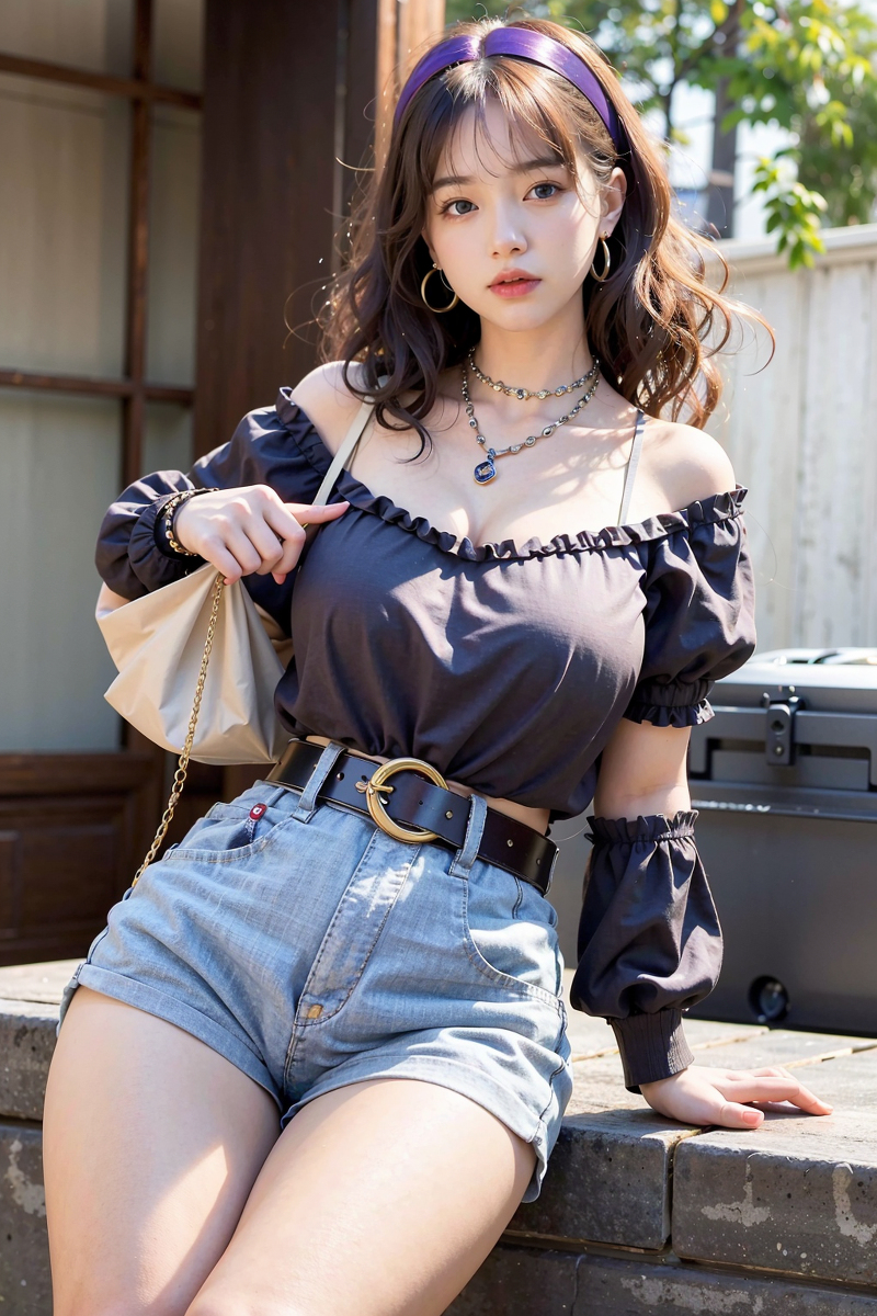 AI生成美女~LUKE LEE-Girl in street