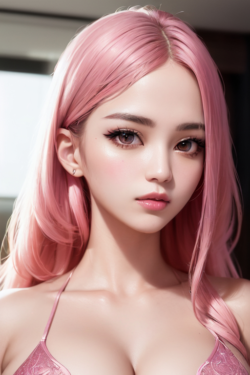 AI生成美女~AiMakeGirl-pink lady 230218