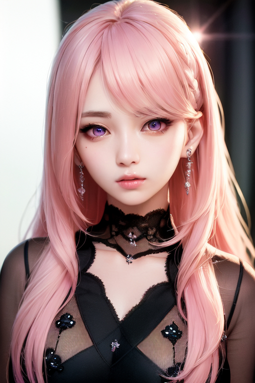 AI生成美女~AiMakeGirl-pink lady 230218