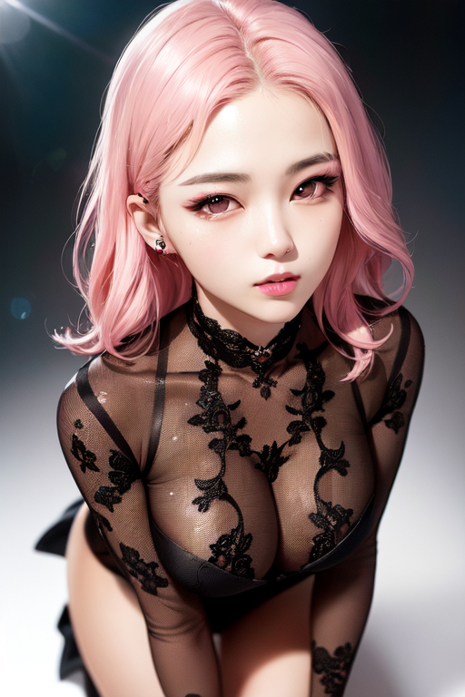 AI生成美女~AiMakeGirl-pink lady 230218