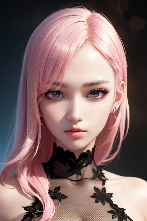 AI生成美女~AiMakeGirl-pink lady 230218
