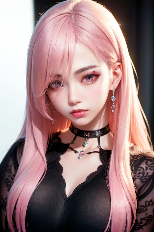 AI生成美女~AiMakeGirl-pink lady 230218