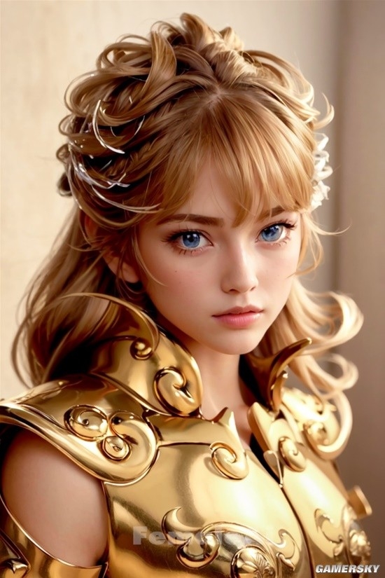 AI生成 女版 黃金聖鬥士