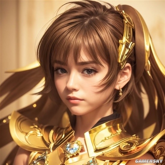 AI生成 女版 黃金聖鬥士
