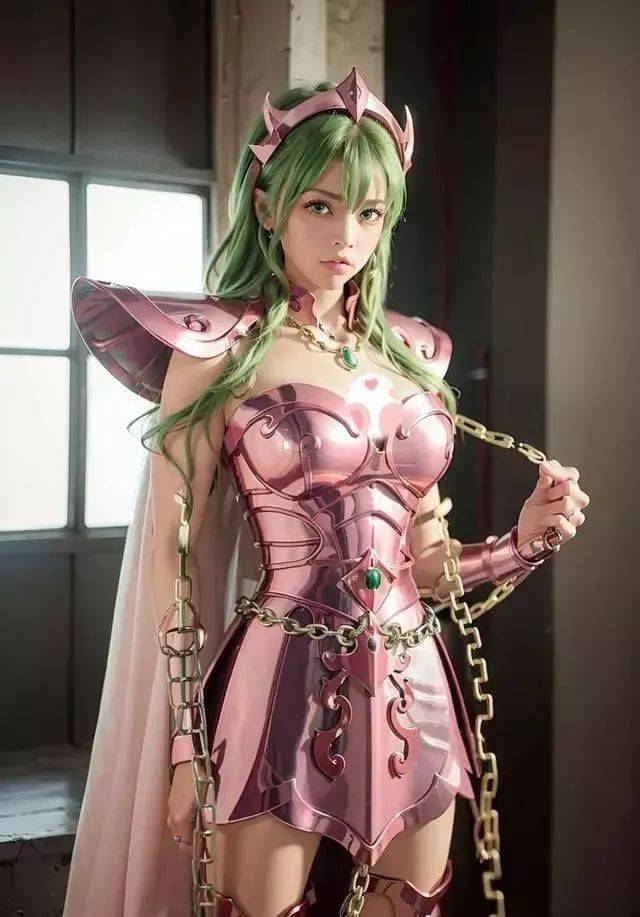 AI生成 女版 黃金聖鬥士