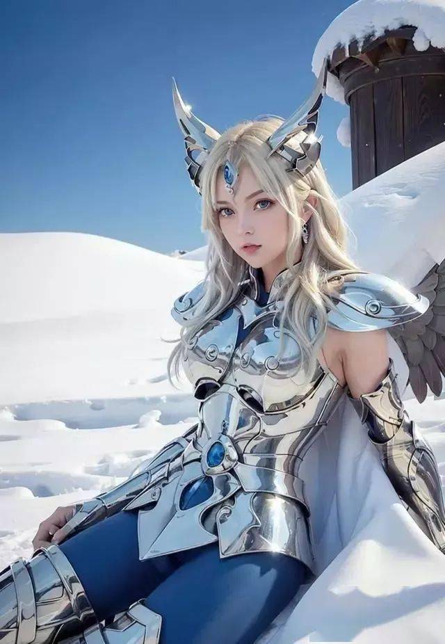 AI生成 女版 黃金聖鬥士