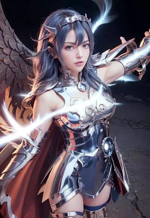 AI生成 女版 黃金聖鬥士