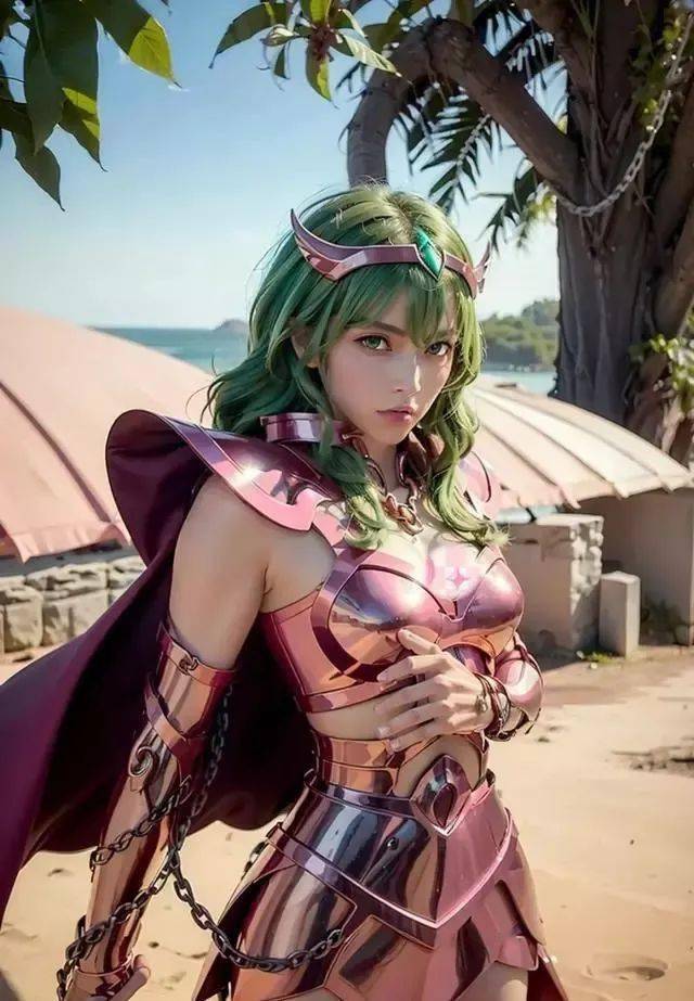 AI生成 女版 黃金聖鬥士