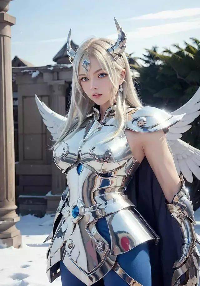 AI生成 女版 黃金聖鬥士