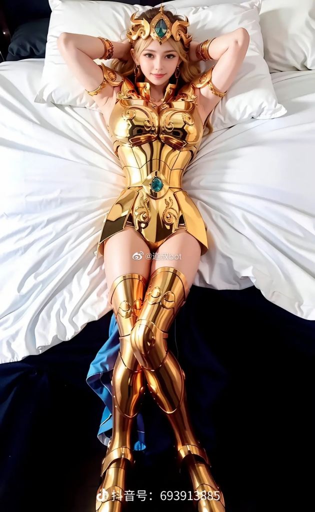 AI生成 女版 黃金聖鬥士