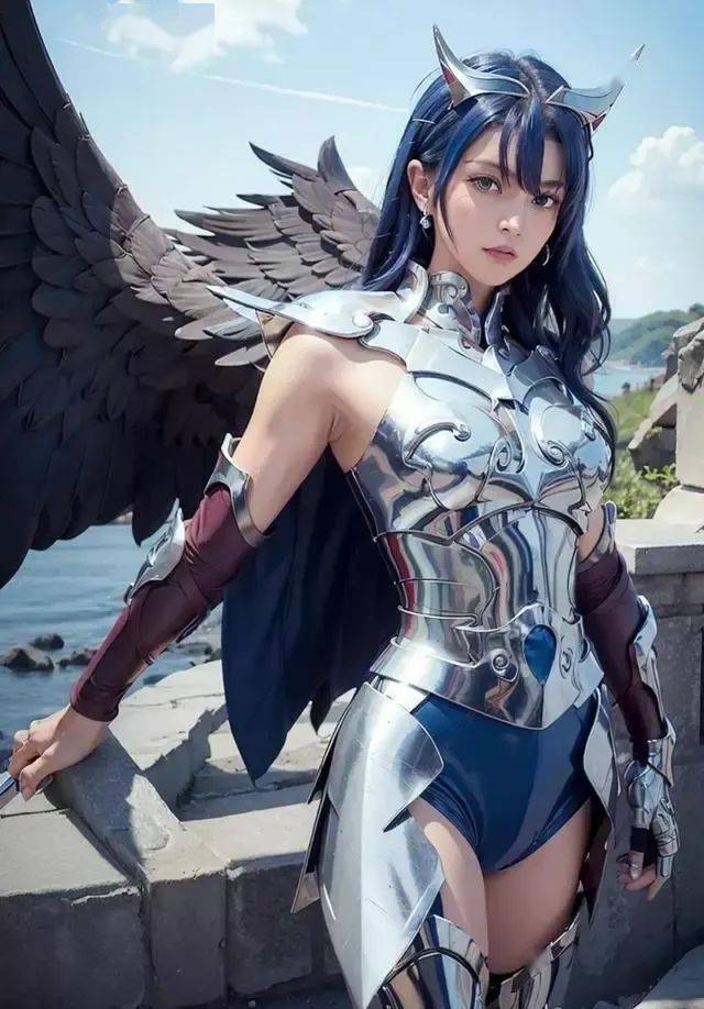 AI生成 女版 黃金聖鬥士