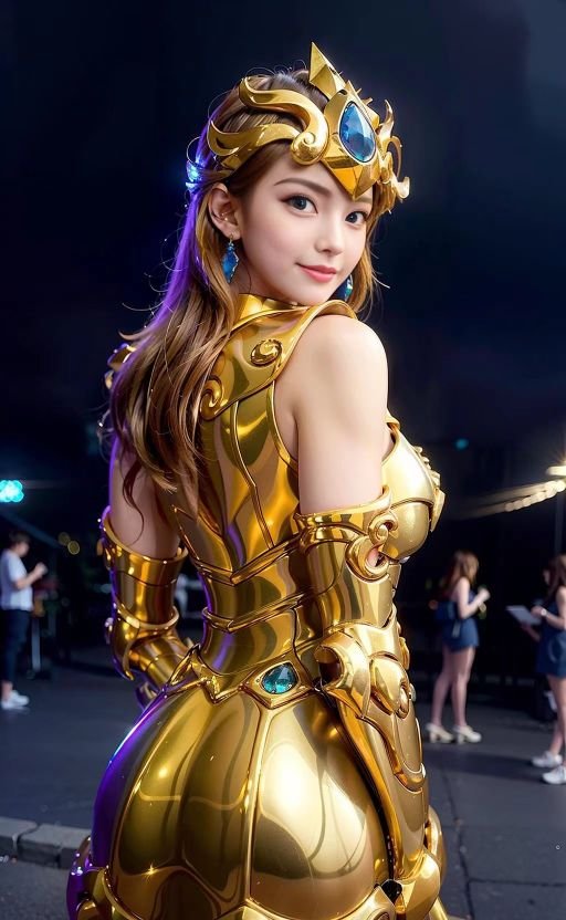 AI生成 女版 黃金聖鬥士