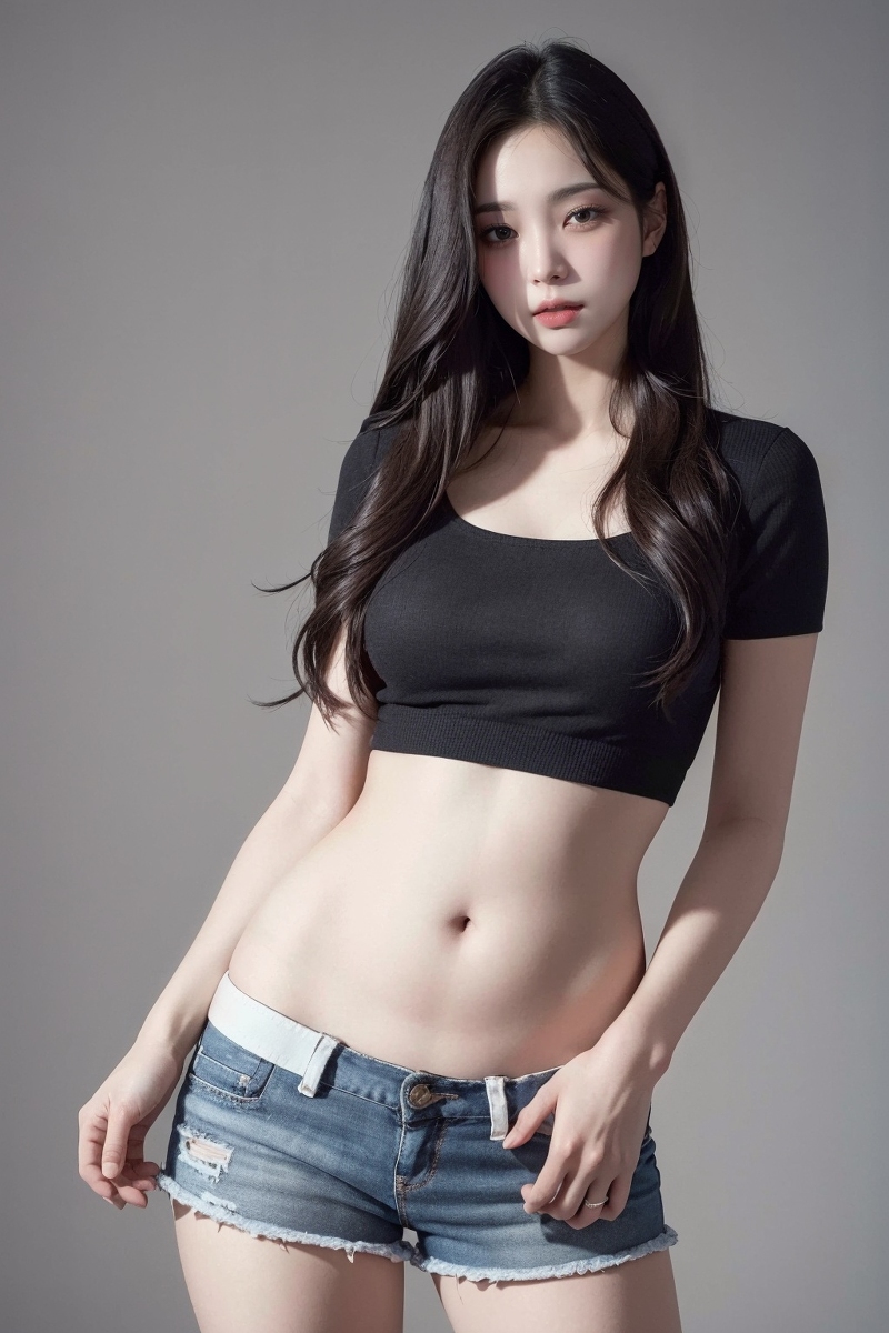 AI生成美女~Ai_DaDaDak-Ai girl belly fat exposure（中空裝露肚腩）