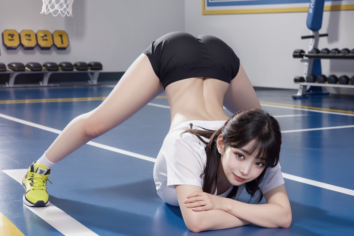 AI生成美女~Ai_DaDaDak-Ai girl Jack-O challenge（挑戰翹臀趴姿）