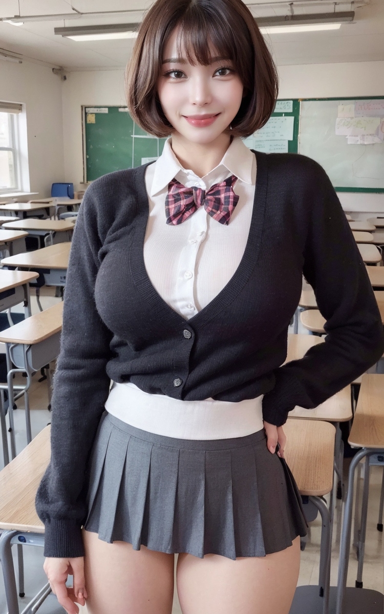 AI生成美女~Ai_DaDaDak-Ai girl school look