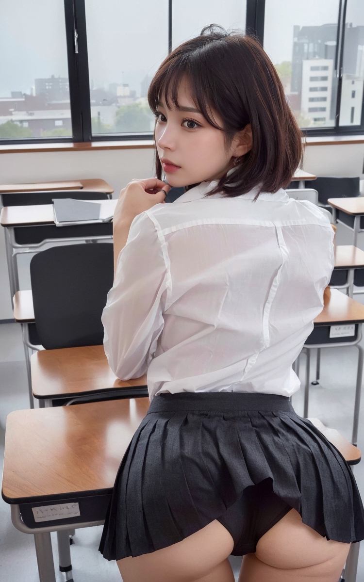 AI生成美女~Ai_DaDaDak-Ai girl Showing butt