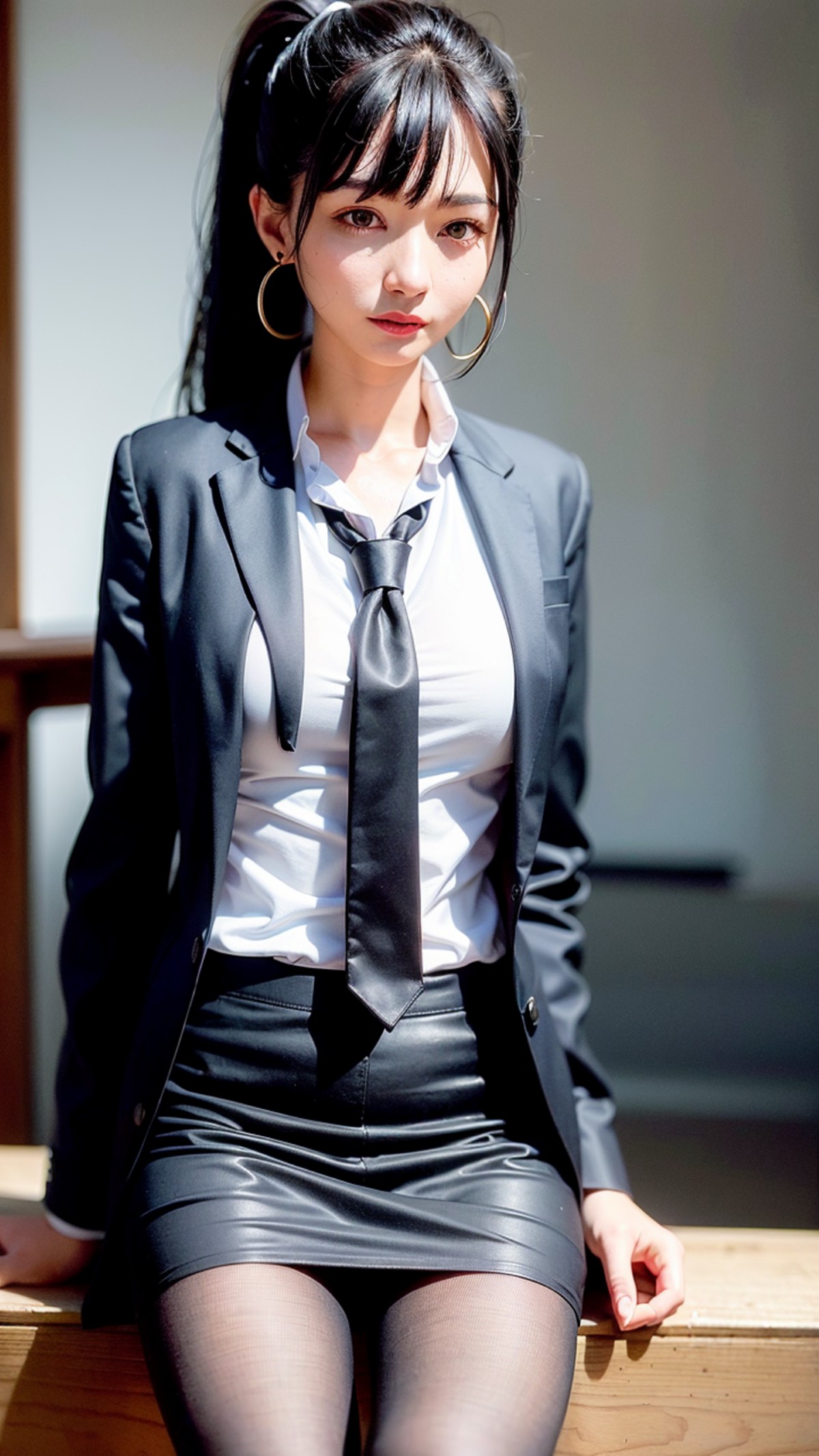 AIModel Vol.054 Sexy Office