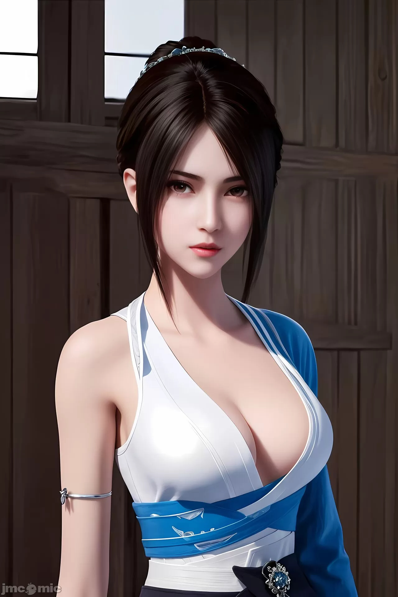 Ai 生成 蚩夢和云韻還有姬如雪MB