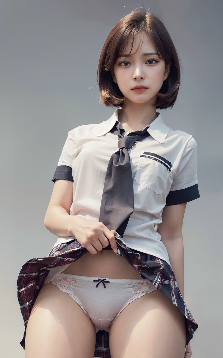 AI生成美女~Ai_DaDaDak-girl showing panties（女孩露內褲）