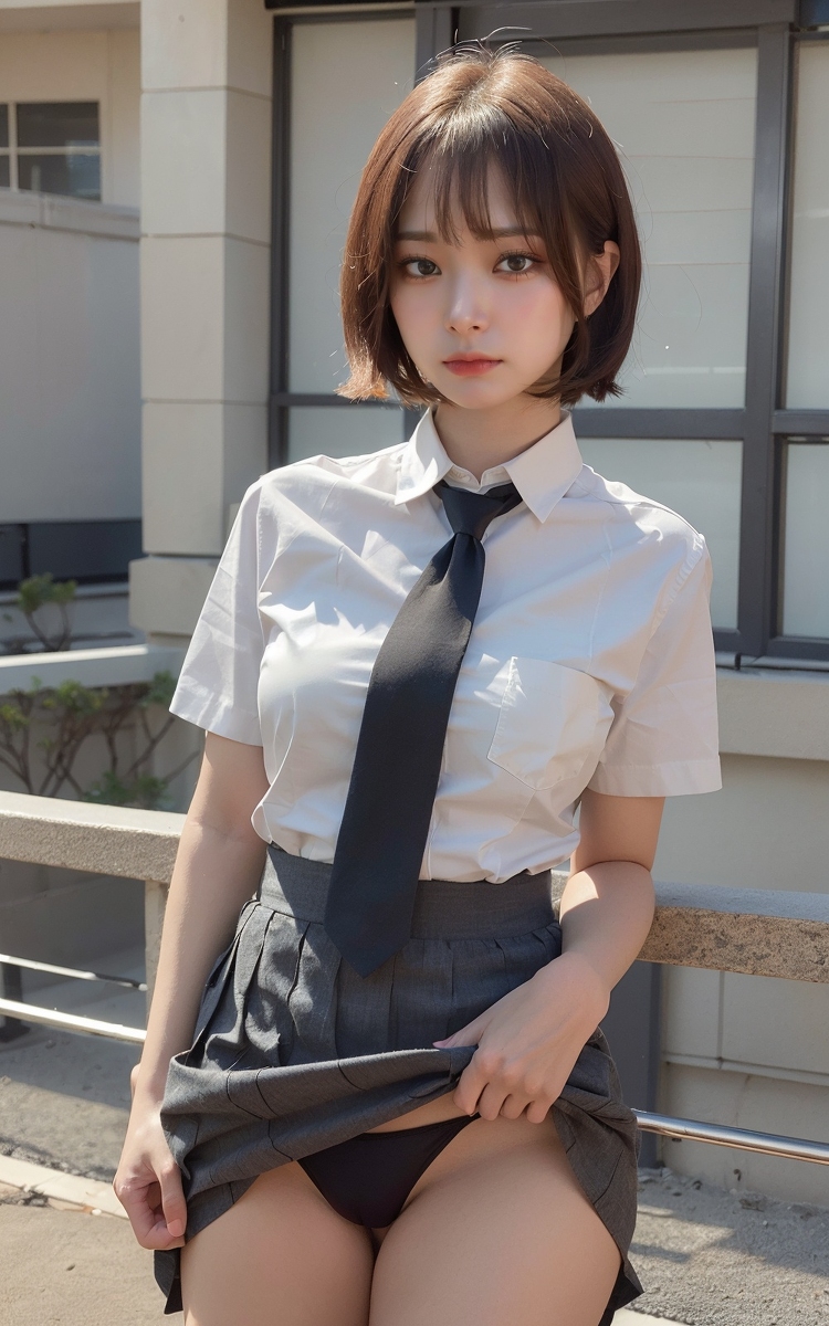 AI生成美女~Ai_DaDaDak-girl showing panties（女孩露內褲）