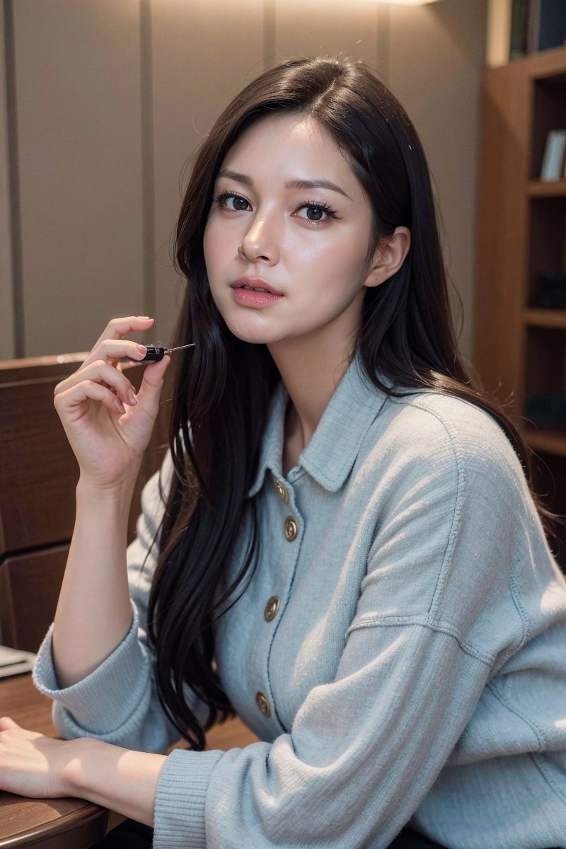 AI生成美女~Ai_DaDaDak-lady just milf face test（我想X的熟女臉蛋）