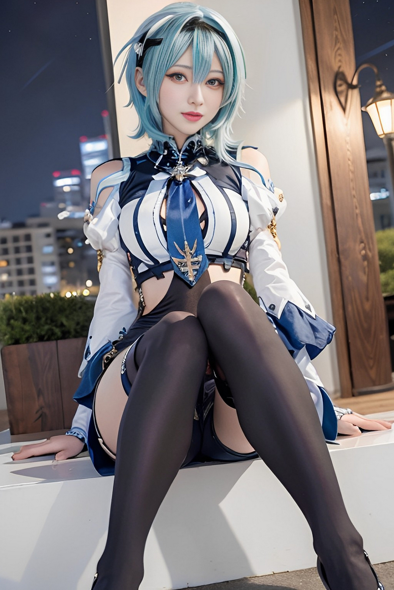 AI生成美女~As D-原神-優菈(eula)